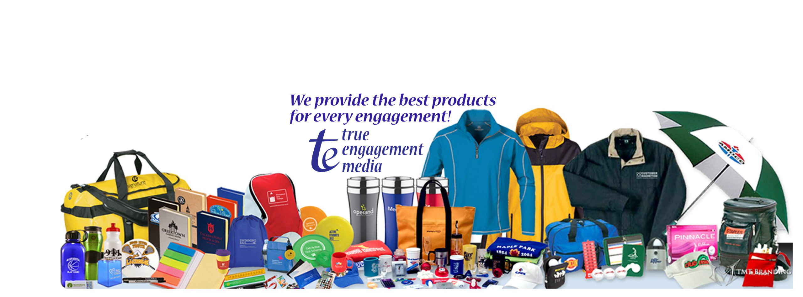 We provide the best products for every engagement!